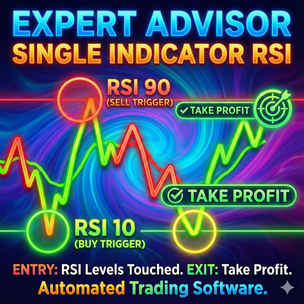 Expert Advisor  Single Indicator RSI